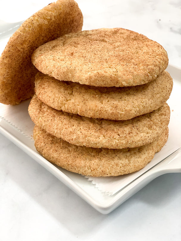 Snickerdoodle  4 oz  pack of 4 wrapped cookies.